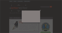 Desktop Screenshot of aletterwriter.com